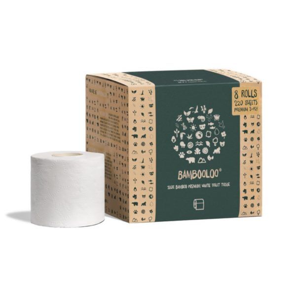 Bambooloo 100% Bamboo Toilet Roll