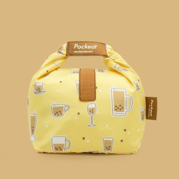 Pockeat Food Bag | Bubble Tea 珍奶不要吸管