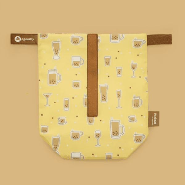 Pockeat Food Bag | Bubble Tea 珍奶不要吸管 - Image 5