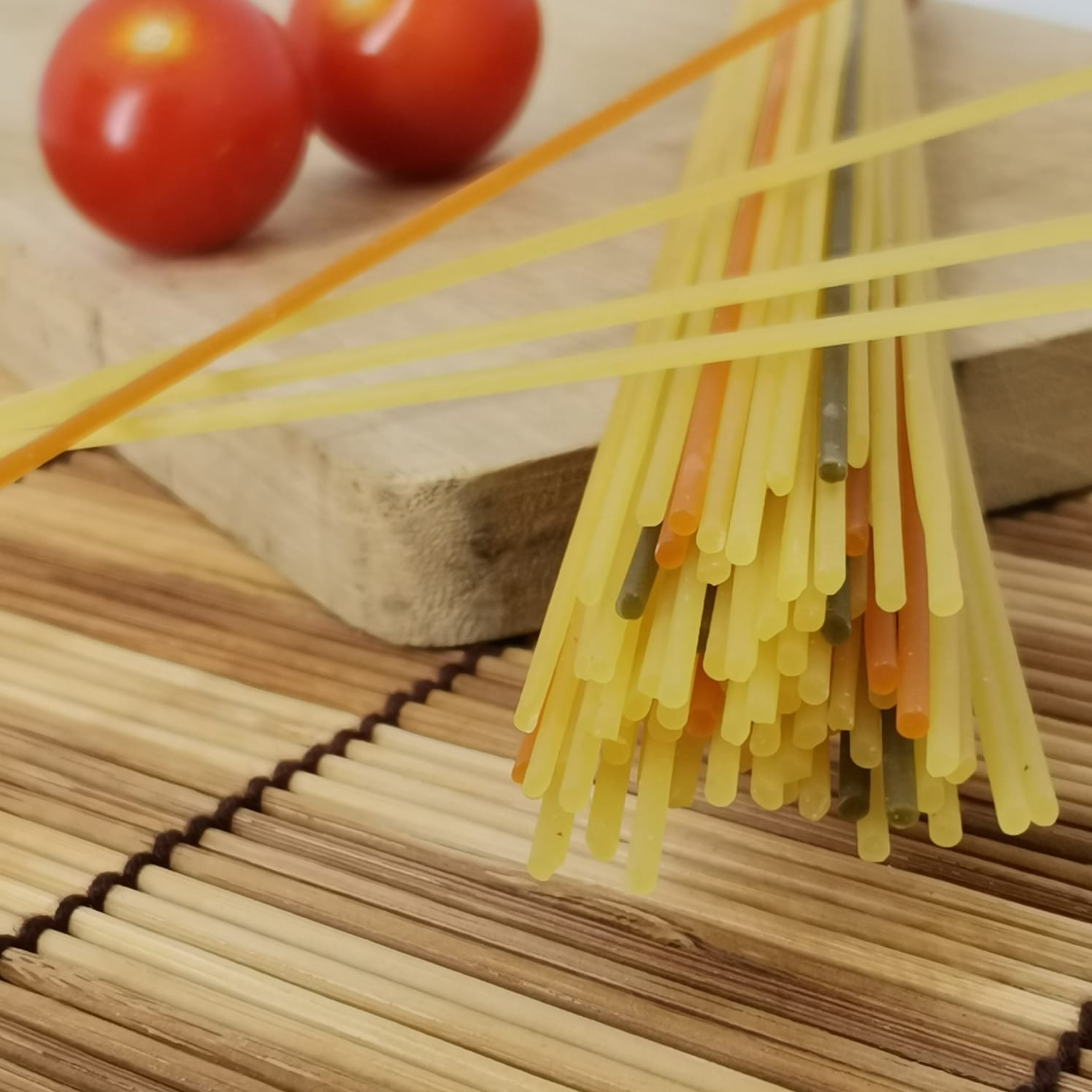 Organic Tricolour Spaghetti