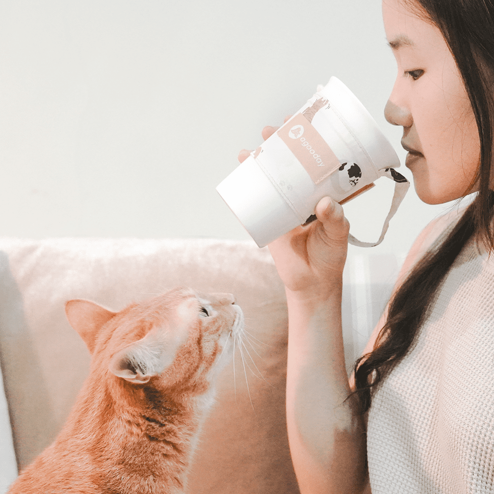 Agooday 2 in 1 Cup and straw Carrier holder | SCPA 浪貓公益款 - Image 3