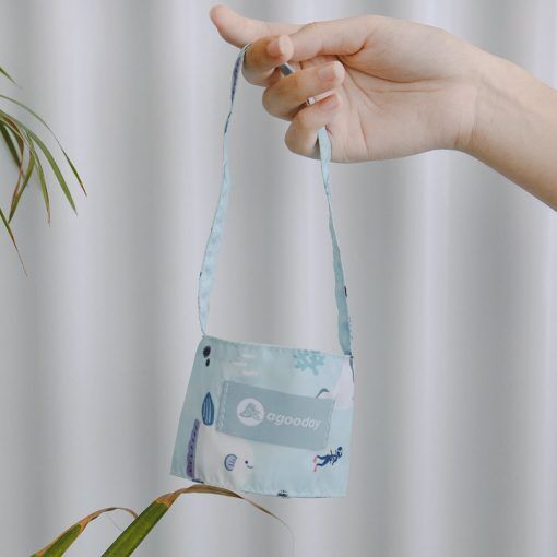 Agooday 2 in 1 Cup and straw Carrier holder | I am not Seafood 我不是海鮮 - Image 3
