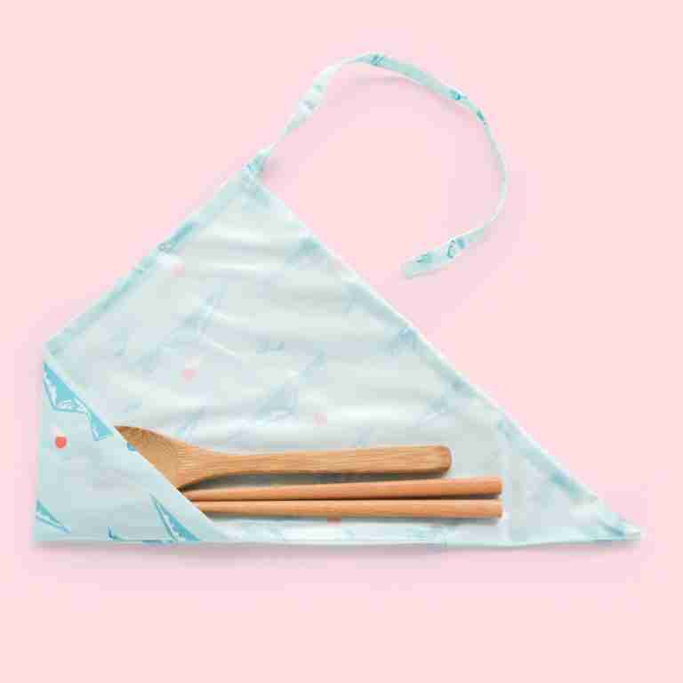 Pockeat Cutlery Pouch | Turtle Island 龜山島 - Image 2