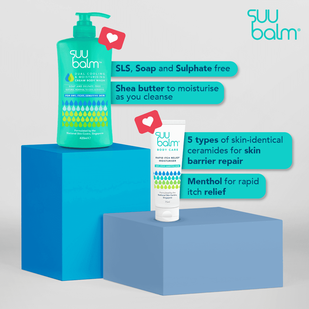 Suu Balm Dual Cooling & Moisturising Body Wash (Refill) - Image 5