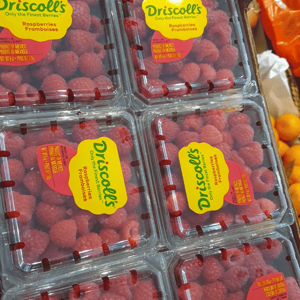 4 Raspberries Raspberries - Unpackt